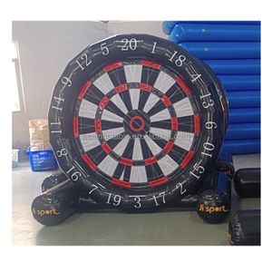 air tight teamwork buildings sport game inflatable football shoot target for sale inflatable Soccer dart board