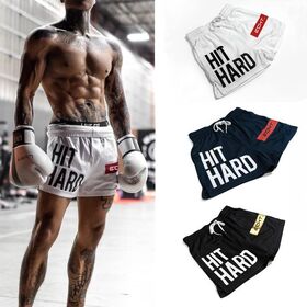 Summer New Gym Sports Casual Shorts Running Slim Sports Shorts Men's Street Fashion Bodybuilding Training Shorts