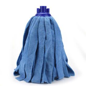 Microfiber Cloth Mop Replacement Compatible with Standard 3/4 inch Threaded Poles, any custom colors available