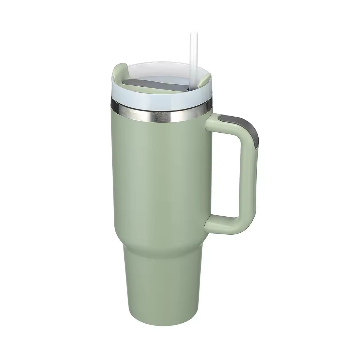 Wuyi Qiyuan Daily Necessities Co., Ltd. Custom Logo 40oz Vacuum Flask Thermos Double Wall Stainless Steel Insulated Travel Mug Car Thermal Tumbler Handle Water Bottle