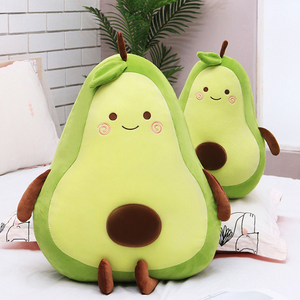 Custom Avocado Stuffed Plush Animal Doll Plush Toys Manufacturer Custom Plush Toy