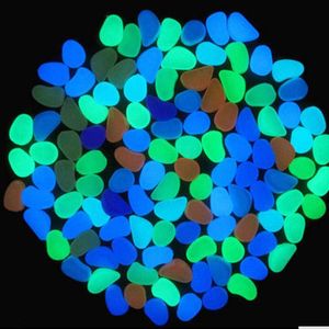 500 pcs Glowing pebble stone,glowing river rock,luminous stone,glowing pebble stone,luminous stone for paving road