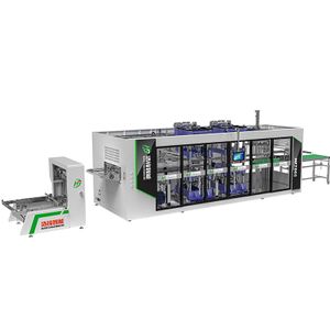 Wholesale Fast Food Container Fully Automatic Three-Station Thermoforming Machine