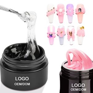 Salon Quality Wholesale China Nail Factory Supplier OEM Jar Uv Nonstick Hands Long Lasting Colored Carving Gel