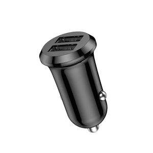 Manufacturer Wholesale Fast Charger 5V 1A Minidual USB Car Charger For Mobile Phone Tablet