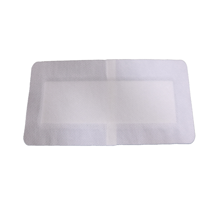 Factory Sterile Gauze Pads with Waterproof Non-Woven Backing Soft Breathable Wound Dressing for Emergency Medical Use