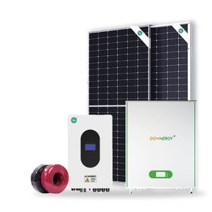 Solar Panel Kit Power Generator 5KW on and off Grid Hybrid Solar Inverter 10kw 15KW 20KW Home Solar Energy Systems