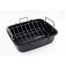 High Quality Carbon Steel Non-stick Coating Turkey Roasting Pan