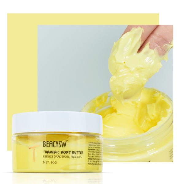 manufacturer 90ml turmeric body butter body care oem odm