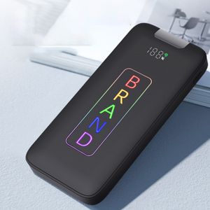New Customized Color Screen Illuminated Logo 10000 20000MAH Power Bank PD22.5W Bidirectional Fast Charging Mobile Power Bank