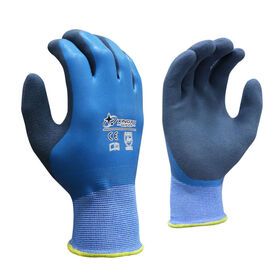 Hot sale Latex Coated Gardening Gloves Anti-Slip Work Protective Hand Sandy Gloves Breathable Soft Gloves