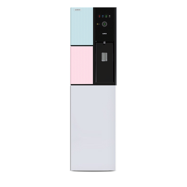 Home and Office Water Dispenser with High Quality water filter for Hot and Cold water purifier, color options Green-Pink-White