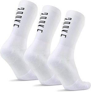 OEM Professional Manufacturer Cotton Nylon Sports Socks Logo Custom Bicycle Thickened Running Cycling Athletics Crew Socks