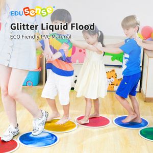Nontoxic 3D Kids Play Mat Preschool Carpet Rubber Gel Liquid Floor Tile Mats Sensory Play Mats Autistic Autism Toy For Children