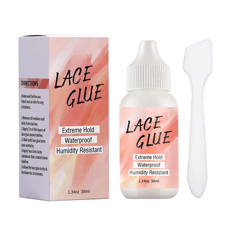 Top quality easy apply and remove extreme hold waterproof humdity resistant lace adhesives glue