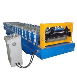 LMS Automatic sheet standing seam metal roof roll forming machine