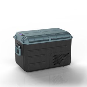 Outdoor Portable Daul-temperature Daul-Cotrol 12-24v Car Fridge Freezer Compressor Fridge Car Refrigerator for Camping