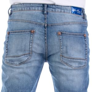 Denim ripped jeans man 2023 Custom Wholesale Ripped bottom jeans men