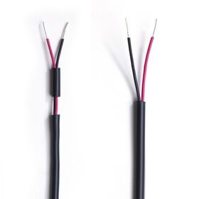 Copper conductor PVC insulation 2core 24AWG RVV control cable