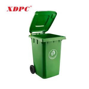 Mobile waste containers 360 litre Wheelie Bin big size plastic outdoor park garbage bin dustbin