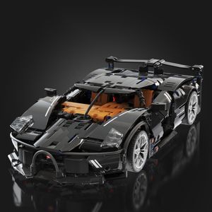 Car Model Full Function Electric Version Building Block Assembly Decoration Sports Car Toy T4003 Block Racing Series 1-8 Plastic