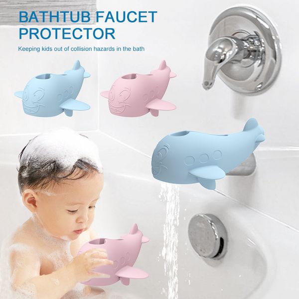New 2024 Faucet Cover Bathtub Baby Tub Custom Silicone Bath Spout Cover Kids Baby Bath Faucet Cover