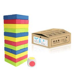 36pcs/set eva foam tower toys kids stacking building blocks educational toy