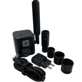 8MP Wi-fi USB Microscope WIFI Digital Camera for Biological Stereo Video Microscopes Supportable Phone PC App