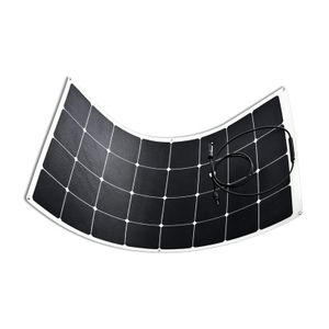 Sunpower ETFE 60W 90W 120W 135W 150W 165W  Flexible solar panel 5 Year Warranty for RV Marine and Yacht