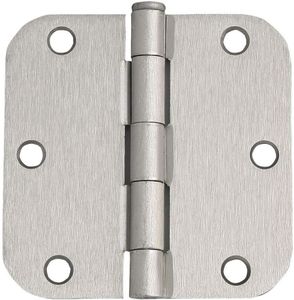 Rhetech American Style High Quality Gate House Home Entry Interior Corner Door Hinge Rubbed Bronze Cabinet Exterior Door Hinges