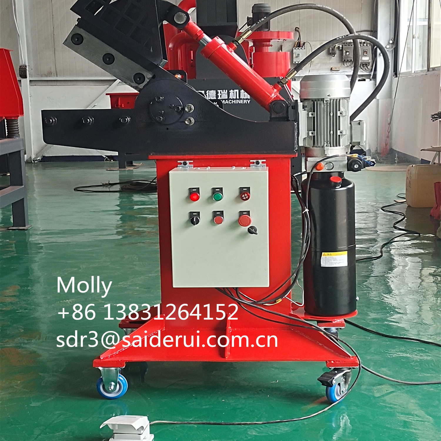 Scrap sheet metal, pipe cutting machine ,scrap radiator shear scrap cable/wires cutting machine  hydraulic shear