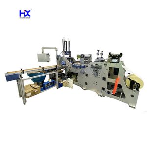 Fold Label Waybill Barcode Sticker Roll Label Making Rotary Adhesive Die Cutting Slitting Machine Slitter Rewinder