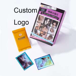 Customized Holographic Trading Card Game Playing Family Manufacturers Printing Services For Adults