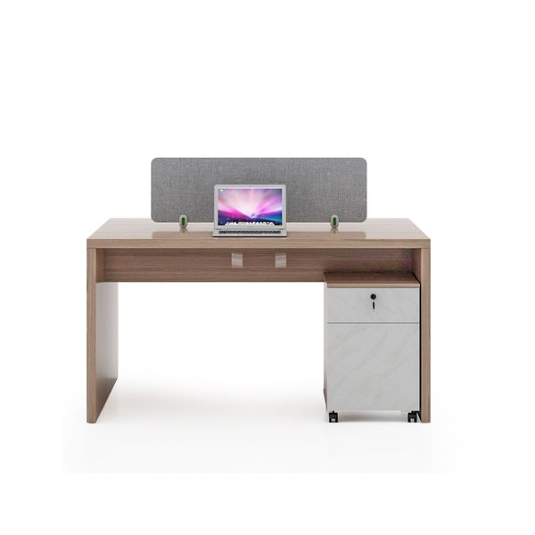 Modern Design Workstation Table Office Workstation Desk Office Desk For 2 4 6 Person 2 people customizable desk