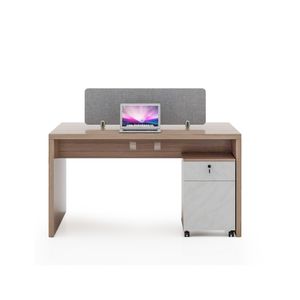 Modern Design Workstation Table Office Workstation Desk Office Desk For 2 4 6 Person 2 people customizable desk