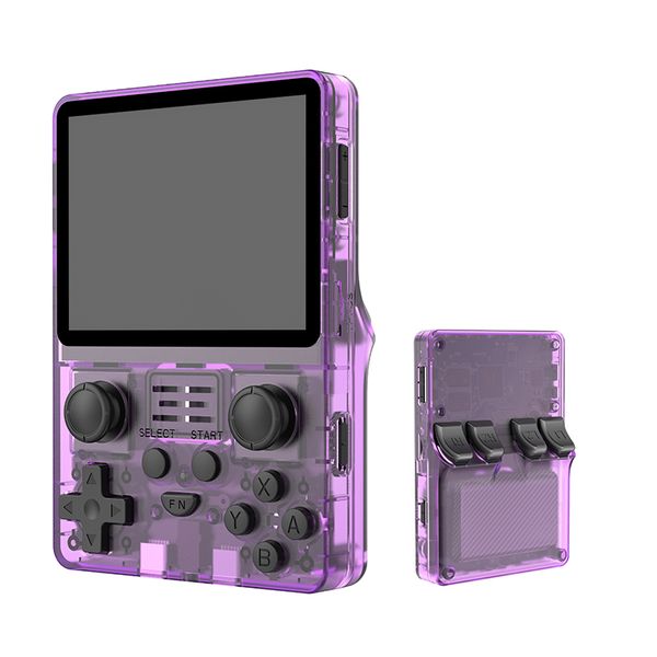 RGB20S Handheld Game Console R36S 3.5 Inch Portable Retro Handheld Game Player 256GB 31000 Games Video Gaming Console Powkiddy