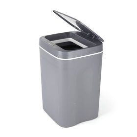 12l 14l 16l New Intelligent Automatic Touch Smart Sensor Rubbish Waste Bin  Kitchen Battery models plastic trash can