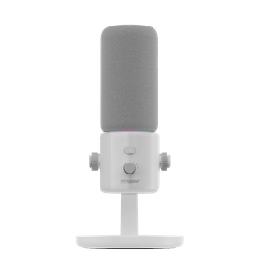 797Audio D502 USB White Condenser Gaming Microphones with RGB Light High Quality Recording Sound OEM/ODM China Factory