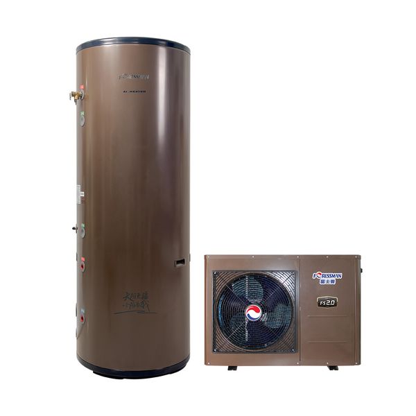 Domestic hot water Split high COP Air source Heat pump Water heaters