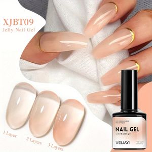 6 Colors Super Shinny Elf Cat Eye+1 Magnet Bar Jelly Gel Nail Polish Sparking UV Gel Nails Kit With Magnet Bar Supplier 09