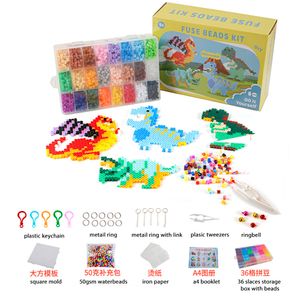2024 Fuse Beads Kit Assorted Colors Beads Craft Kit