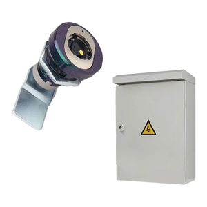 New unlock report Passive Cash box vending machine atm cabinet cam lock with smart key