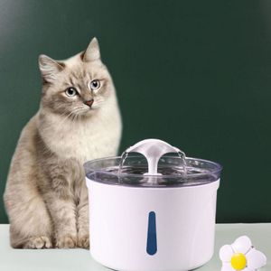 Dog Water Bowl Dispense Automatic Pet Cat Water Fountain Dispenser Water Fountain Filter Feeder For Cats