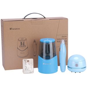 Tenwin 8081 Eco-Friendly Creative Smart Stationery Set Hot Selling Kids' School Supplies Office Gift Box Set