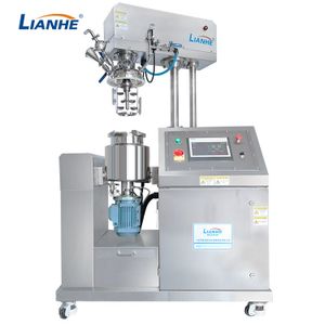 Lianhe Cosmetic Mixer Homogenizer Emulsifier Toothpaste Body Lotion Cream The Equipment Rotates Smoothly Making Machines