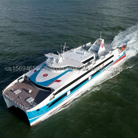 High-Speed Craft 71M Sightseeing Cruise Ferry Boat New Condition Alloy Material for Tourist Passenger Work Boat