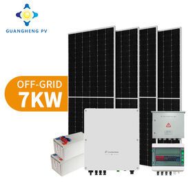 GHPV Complete Hybrid Off Grid Solar Power System 5Kw 7Kw 10Kw 15Kw 20Kw 3 Phase Solar Energy Kit Europe Warehouse Germany