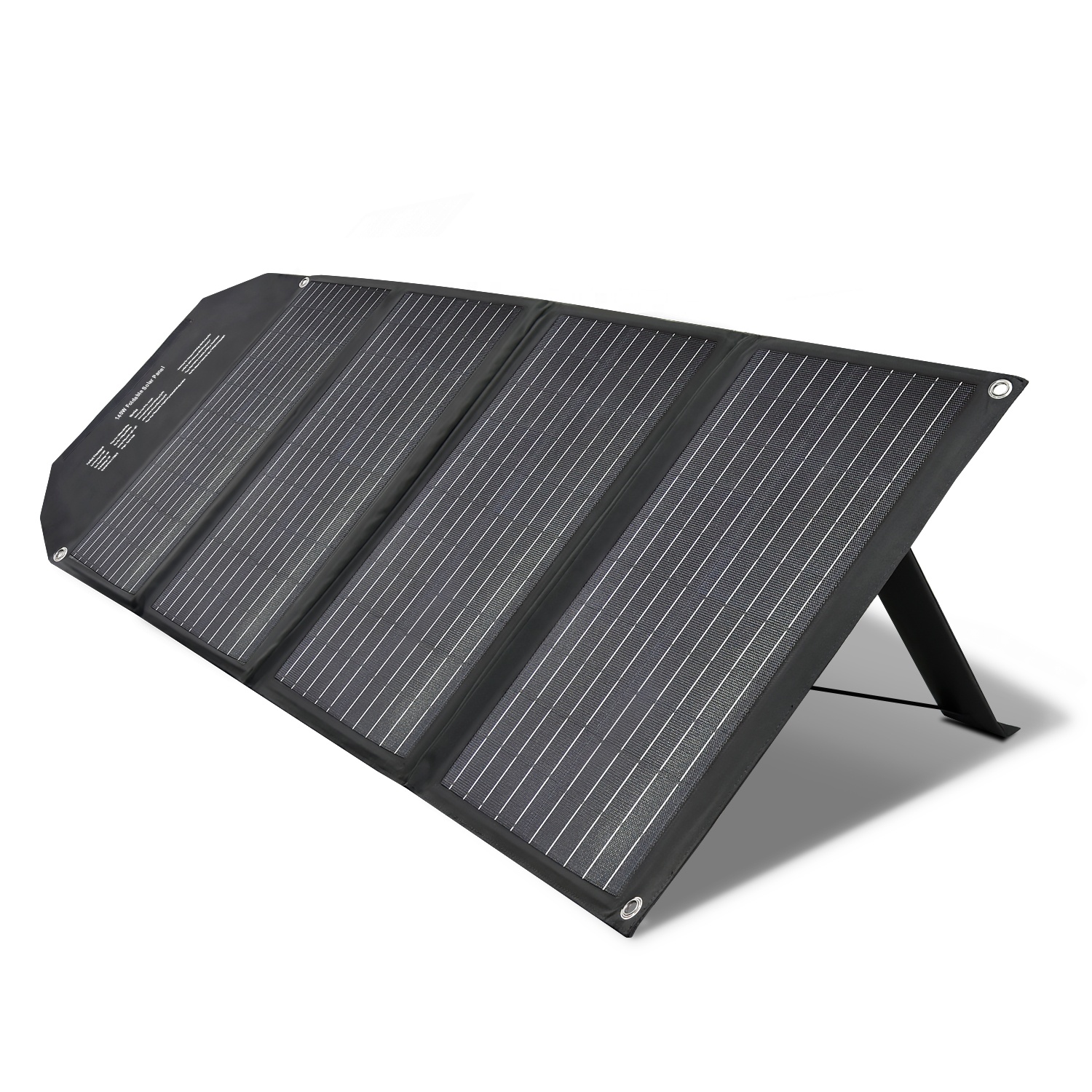 Portable Outdoor Camping Solar Charge Panel Monocrystalline Black Silicon Folding Solar Panel