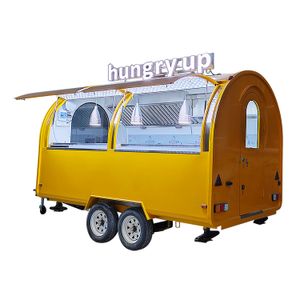 Fast Street Snack Food Cart Coffee Beer Ice Cream Food Truck Trailer