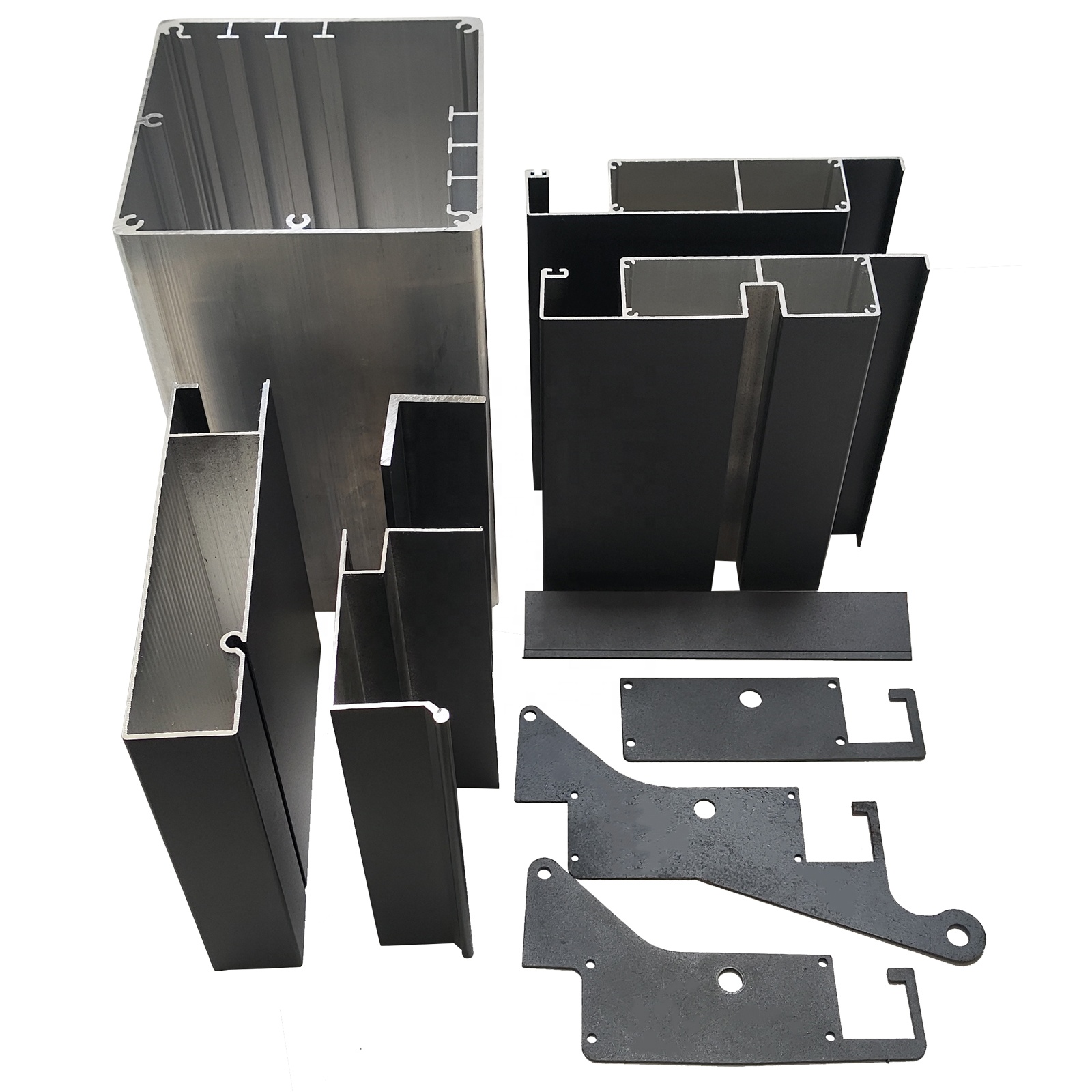 Weifang teddy Bear Home Co., LTD Customize Powder Coating Aluminum Alloy 6063 Profile Metal Upright Beam Louvered Raw materials for Aluminum Pergola Factory